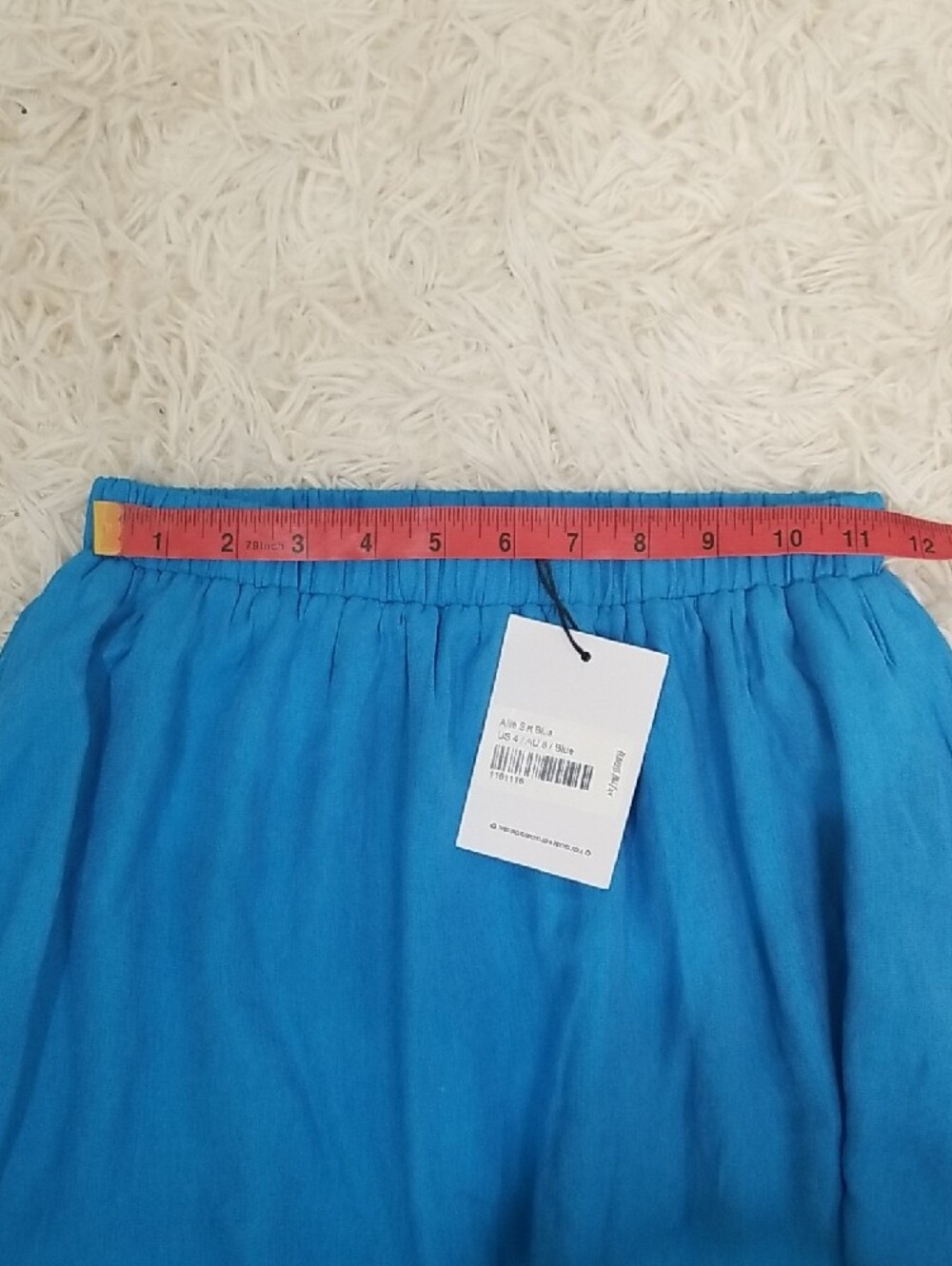 Princess Polly Bright Blue Tiered Maxi Skirt - Picture 6 of 9
